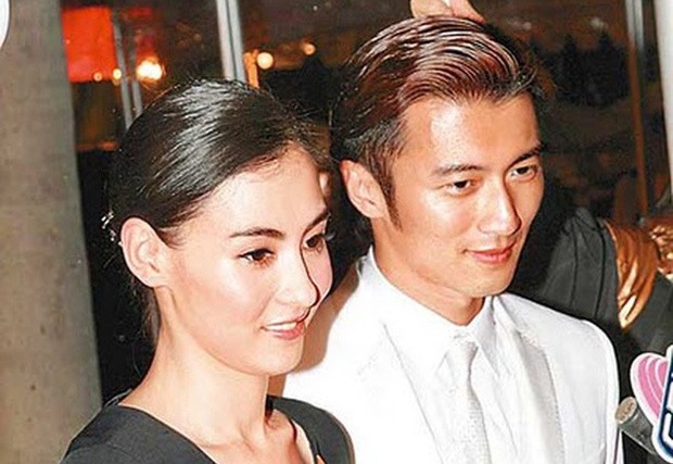 Ta Dinh Phong and Truong Ba Chi before the divorce. Photo: Cut from video