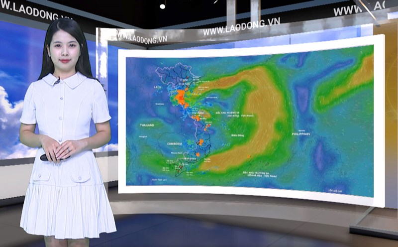 Weather forecast for tonight and tomorrow, August 18