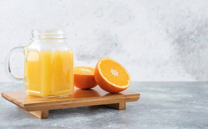 Benefits and limitations of orange juice. Photo: Thuy Duong
