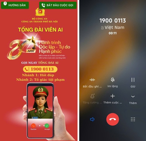 Tong dai vien AI. Anh: CAHN