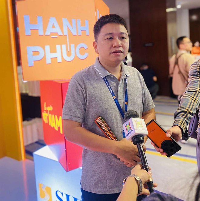 Nguyen Lac Huy - CEO kenh Schannel. Anh: Mi Lan