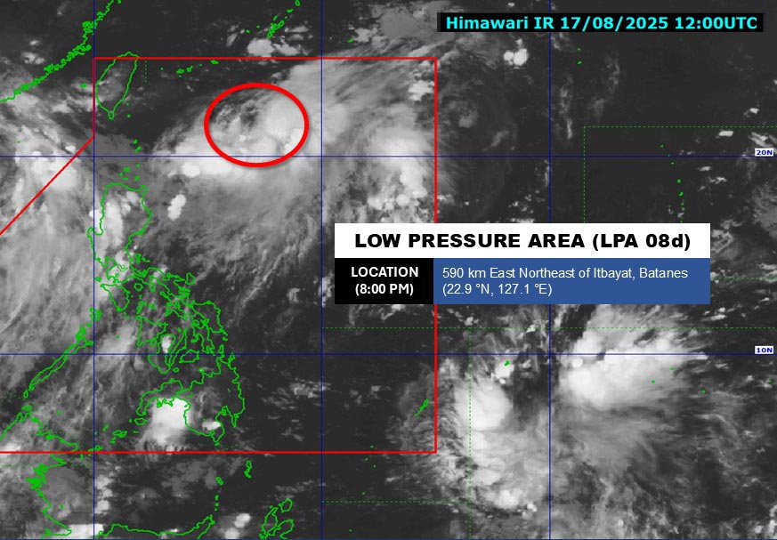 Xuất hiện áp thấp mới gần Biển Đông khả năng cao mạnh lên 24 giờ tới