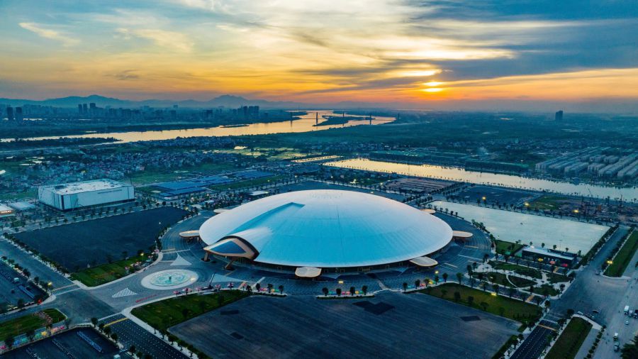 The Vietnam Exhibition Center is located on a total area of over 900,000 m2 in Dong Anh (Hanoi). photo: Hai Nguyen