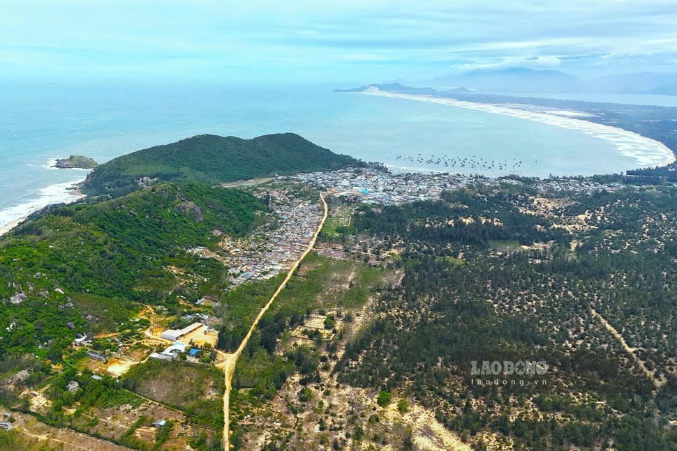 Phu My Industrial Park planning area (Phu My Dong commune, Gia Lai). Photo: Tue Lam