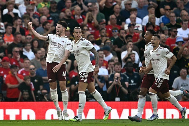 Arsenal danh bai Man United voi ti so toi thieu. Anh: AFP