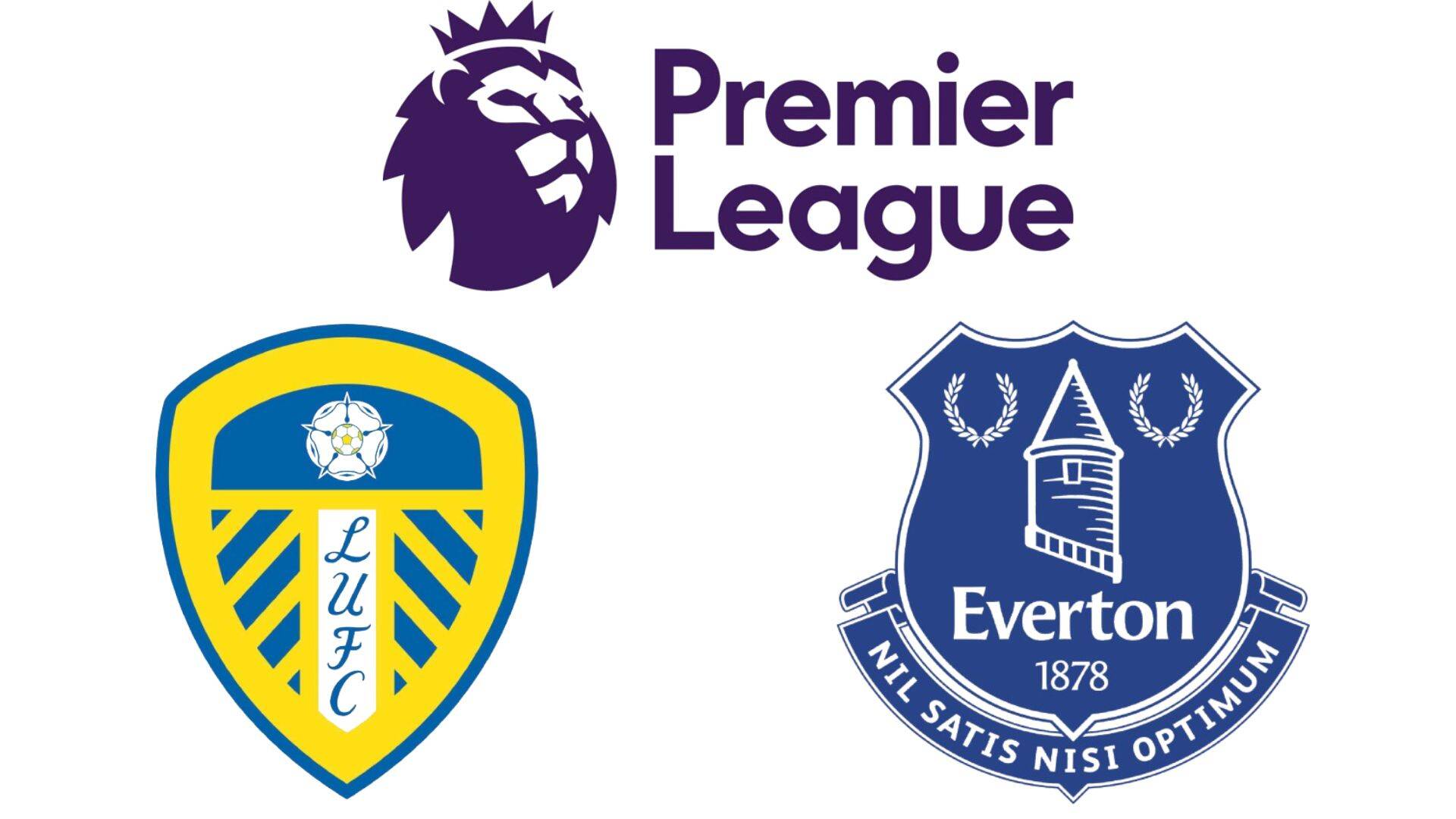 Leeds United face Everton in the Premier League. Graphics: Van An