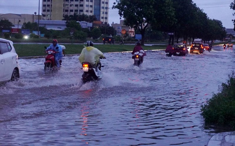 Thanh Hoa is forecast to continue to have rain from now until August 20. Photo: Quach Du