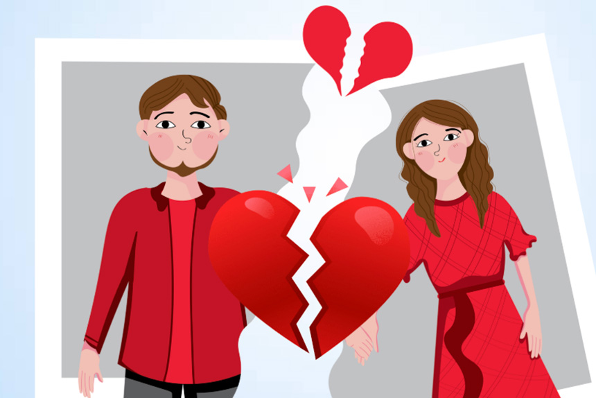 Signs and reasons for breaking up with a lover. Graphics: Thien Nhan