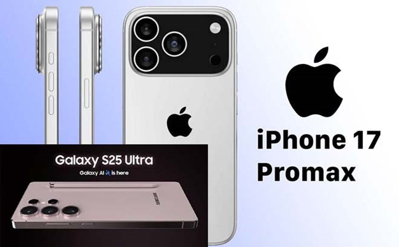 The iPhone 17 Pro Max with a 48MP tele camera could outperform the Galaxy S25 Ultra. Graphics: Cat Tien