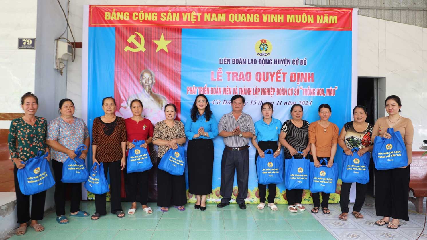 LDLD TP da phat trien moi gan 38.000 doan vien Cong doan. Anh: My Ly