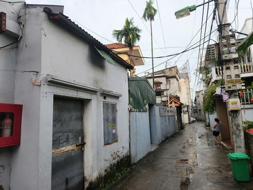 Nhung ngoi nha tai thon Viet Yen, xa Nam Phu, TP Ha Noi se di roi de nhuong dat cho du an. Anh: Minh Hanh 