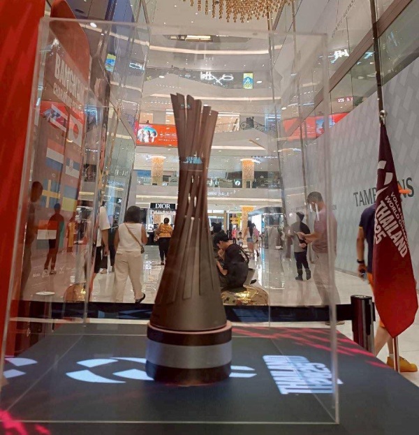 Cup vo dich giai bong chuyen the gioi. Anh: Volleyball World