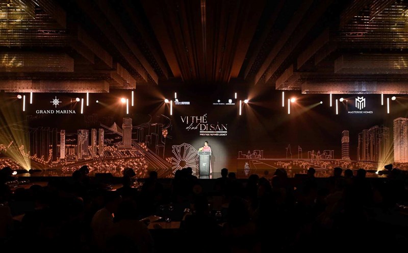 The event introduced the special edition Marriott Residences Apartment Tax Plan with the theme "Heritage status". Photo: Van Nguyen