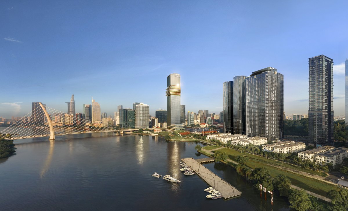 Vi tri dac dia ben song Sai Gon cua Grand Marina, Saigon
