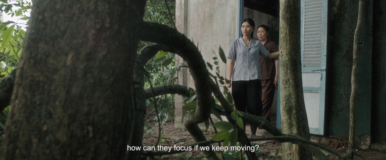 Tram Anh - the female lead of the movie Lat mat 7. Photo: Galaxy.