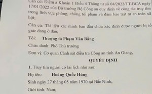 Truy tìm người đàn ông nhận tiền tỉ hứa giúp người tại ngoại rồi mất tích