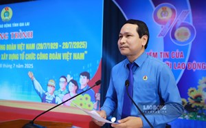 Công đoàn Gia Lai triển khai cao điểm tuyên truyền, thi đua chào mừng đại hội