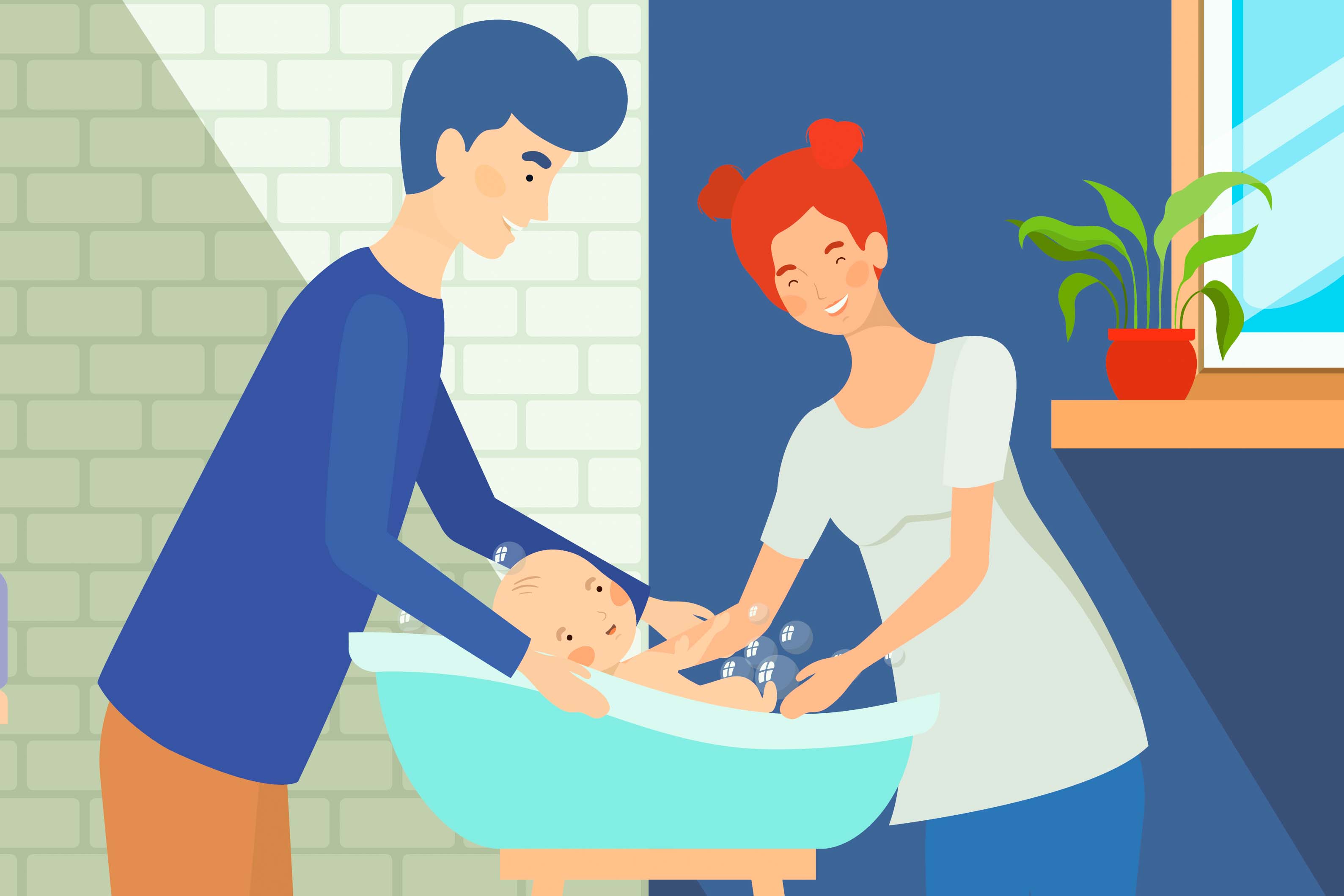 The doctor pointed out 6 common misconceptions about skin care for infants. Graphics: Cat Tien