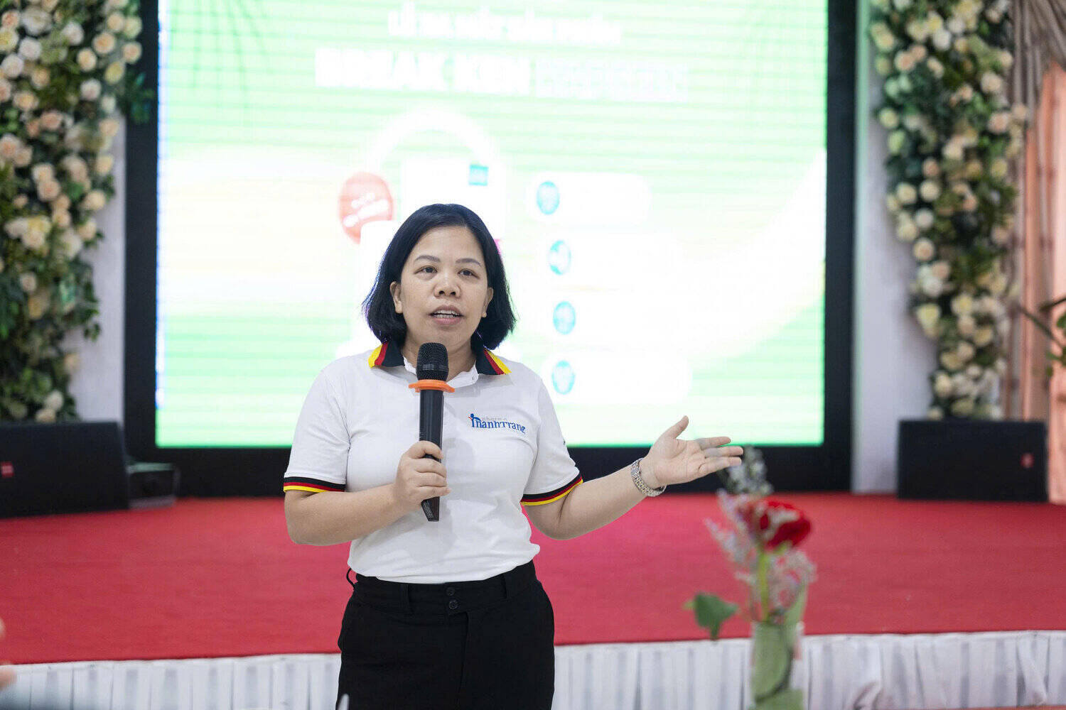 Tong giam doc Cong ty Thanh Trang Pharma chia se: “Chung toi nhan thay nhu cau cap thiet ve mot giai phap bo sung canxi hieu qua, an toan va phu hop voi the trang nguoi Viet. Break Ken ra doi nham dap ung chinh nhu cau do”. Anh: Thanh Trang Pharma