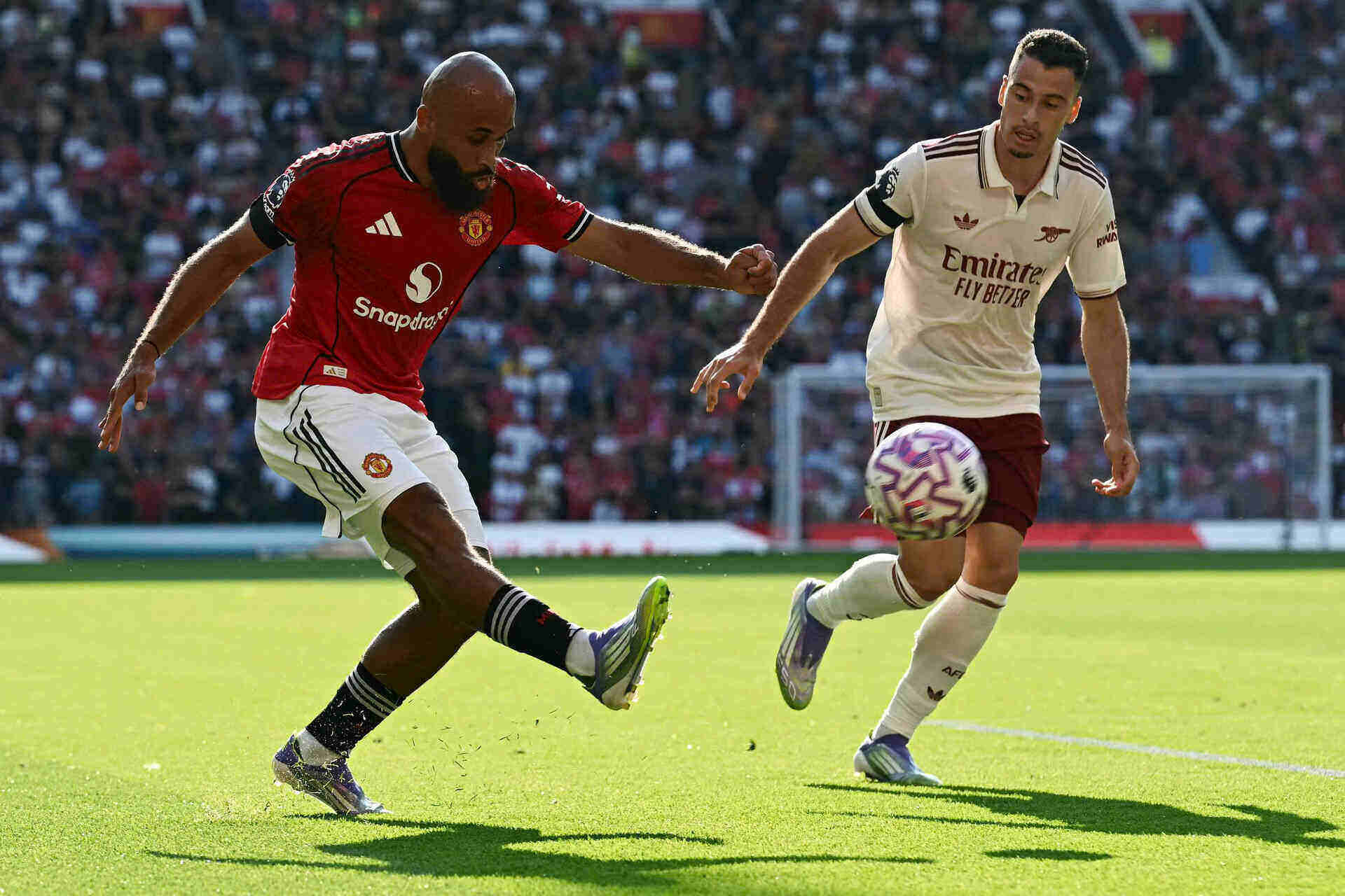 Man United lost 0-1 at home to Arsenal in round 1 of the Premier League. Photo: AFP