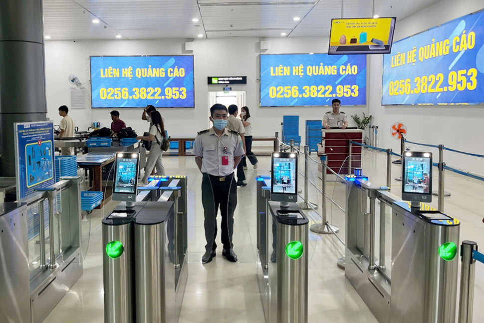 Gia Lai instala equipos de identificacion biometrica en 2 aeropuertos. Foto: Cong thong tin Gia Lai