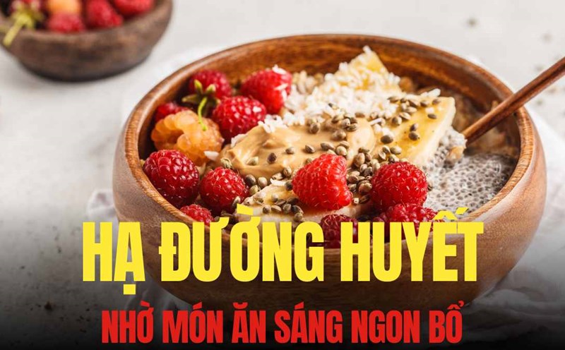 Dishes that help lower blood sugar. Graphics: Tra My