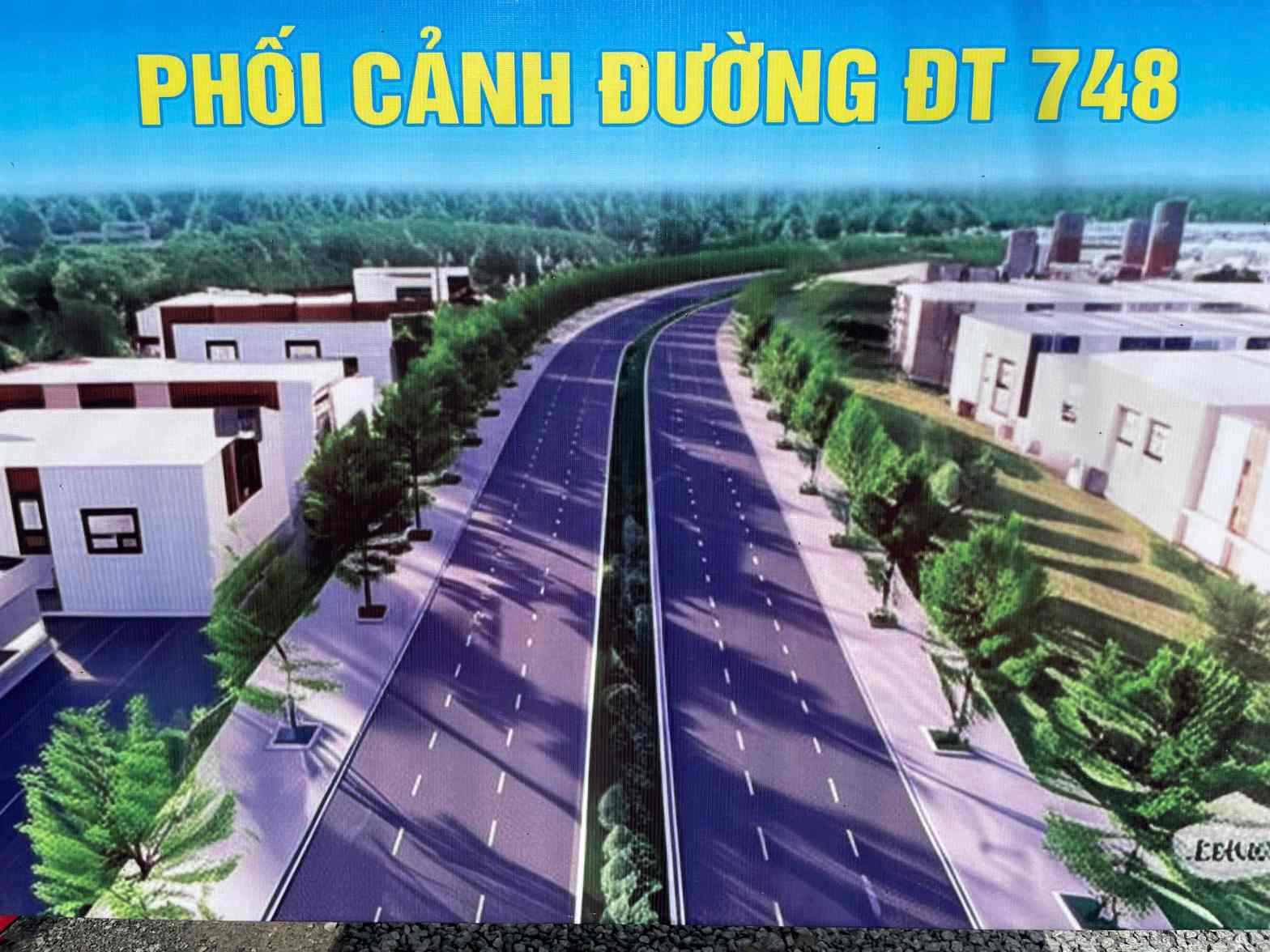 Inversion de 3.143 mil millones de VND para construir la carretera que conecta con la Carretera Nacional 4 de Ciudad Ho Chi Minh. Foto: Duong Binh