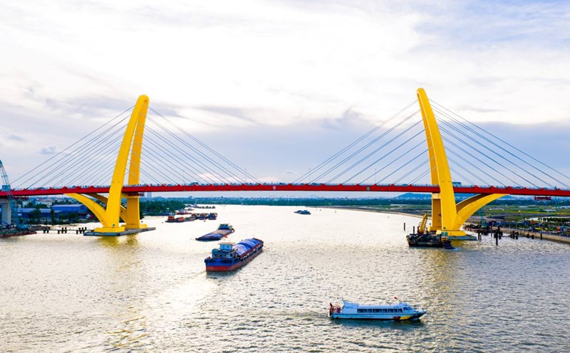 The two-story pressing machine is one of nine projects that were inaugurated and inaugurated on August 19. Photo: BC Hai Phong