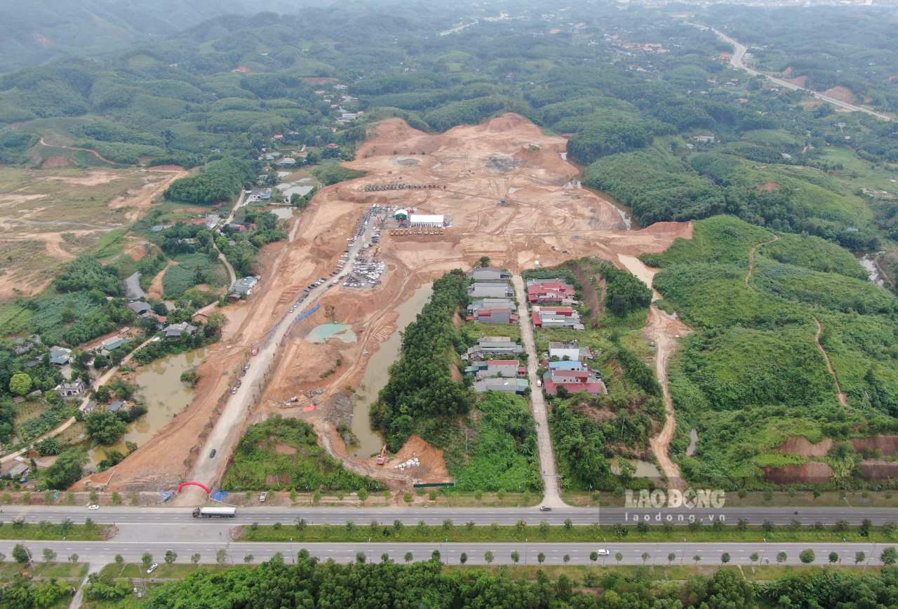 Tran Yen工業団地フェーズIの規模は254.59ヘクタール、総投資額は2兆8420億ドン。写真:Van Duc.