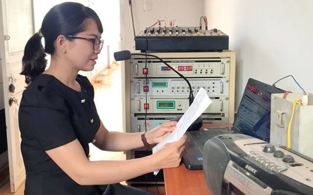 Bộ Văn hóa, Thể thao và Du lịch trả lời về hoạt động của đài truyền thanh cấp xã. Ảnh: VGP
