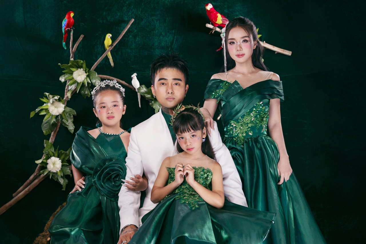 Artist Dat G's family. Photo: Artist provided.