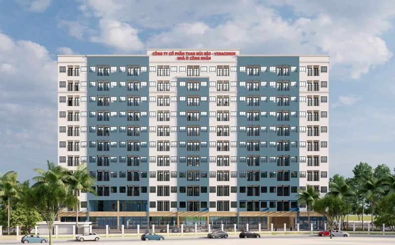 Perspective of the Workers' Housing Project of Nui Beo Coal Joint Stock Company - TKV.