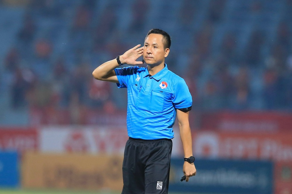 Referee work is focused on in V.League 2025-2026. Photo: VPF