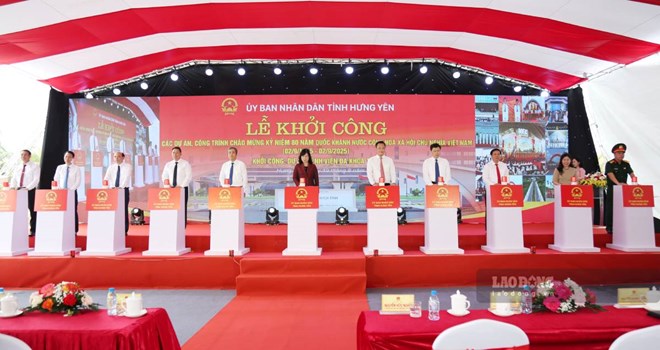 Khởi công Bệnh viện Đa khoa quy mô 1.200 giường ở Hưng Yên