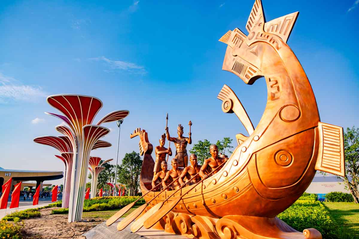 Trung tam Hoi cho Trien lam Quoc gia la cong trinh trong diem cap Nha nuoc, thuoc top 10 trung tam trien lam lon nhat the gioi. Anh: Hai Nguyen