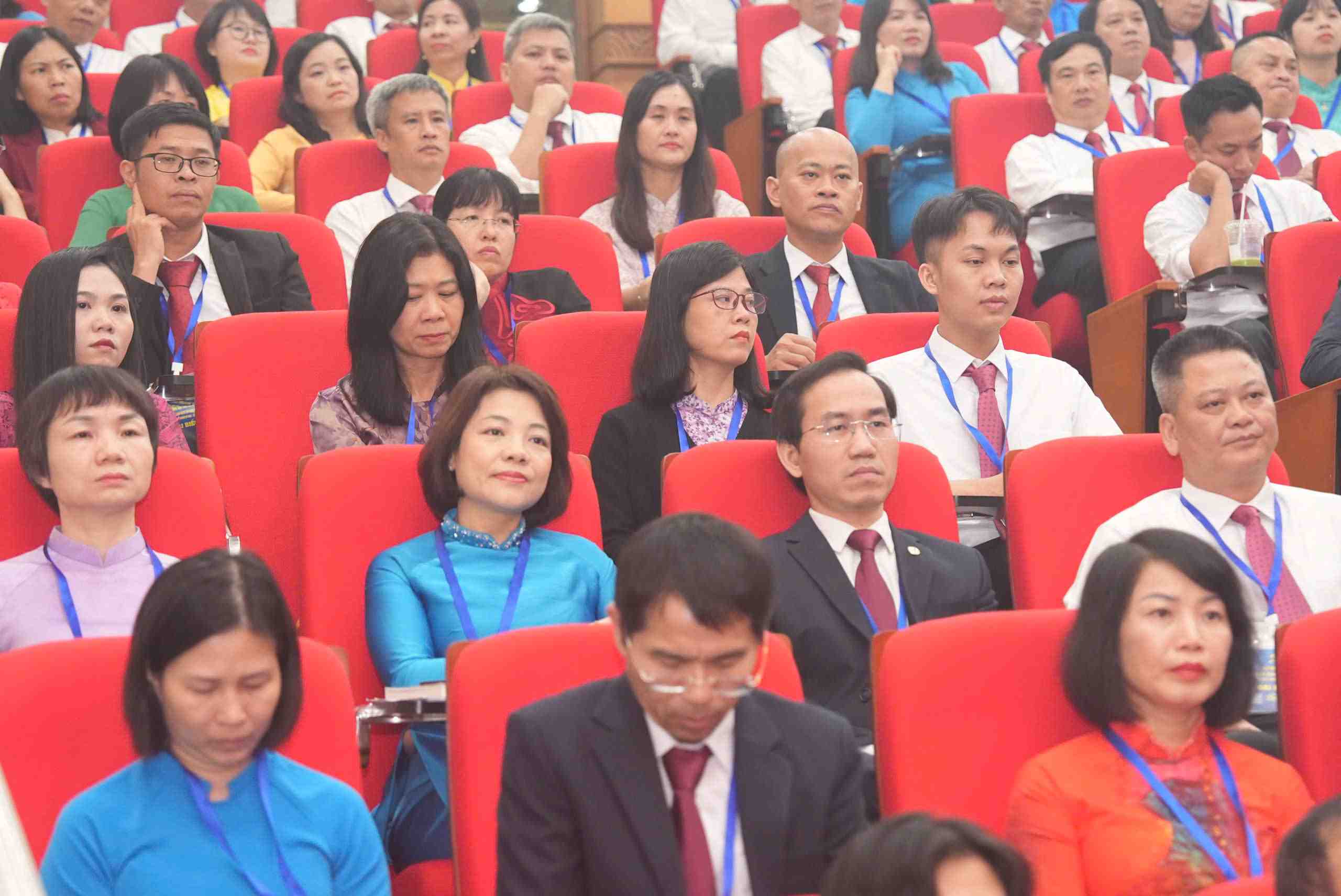 Cac dai bieu tham du Dai hoi. Anh: Huu Chanh