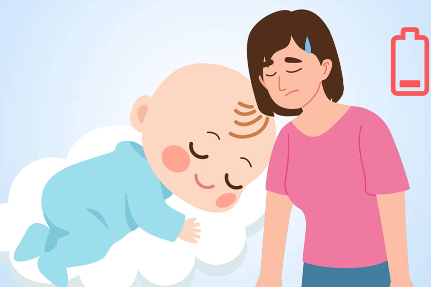 How long should a newborn sleep and how to create an environment to help the baby sleep well? Graphics: Thien Nhan