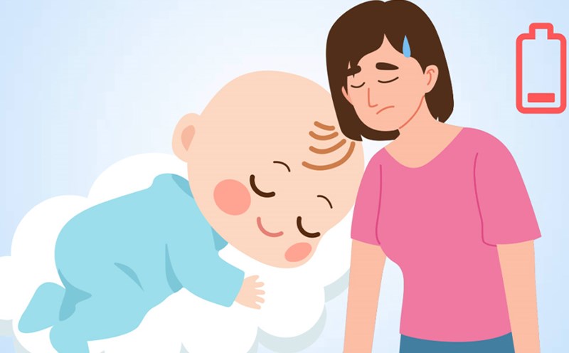 How long should a newborn sleep and how to create an environment to help the baby sleep well? Graphics: Thien Nhan