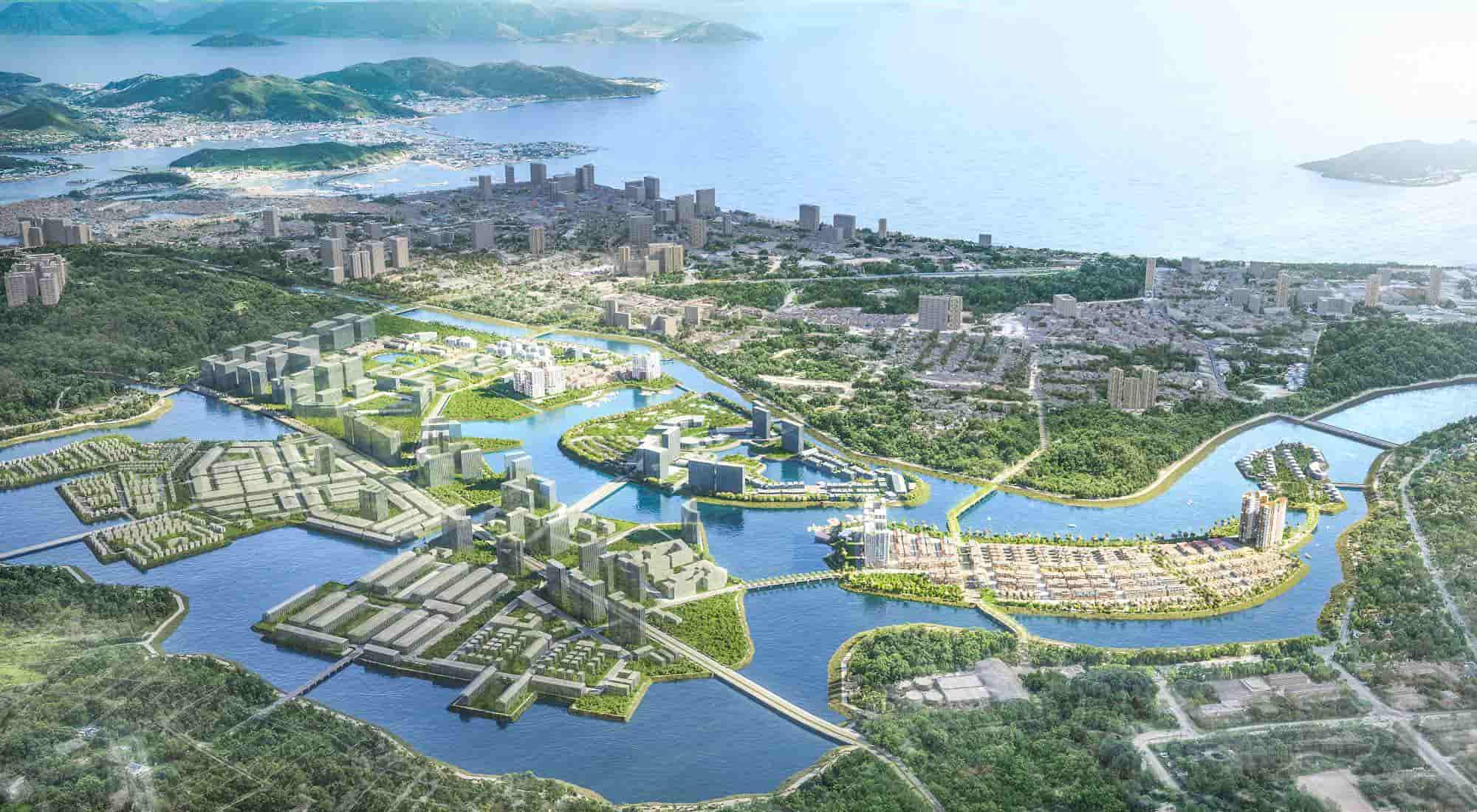 Phoi canh Khu do thi hon hop thanh pho Nha Trang. Anh: Huu Long