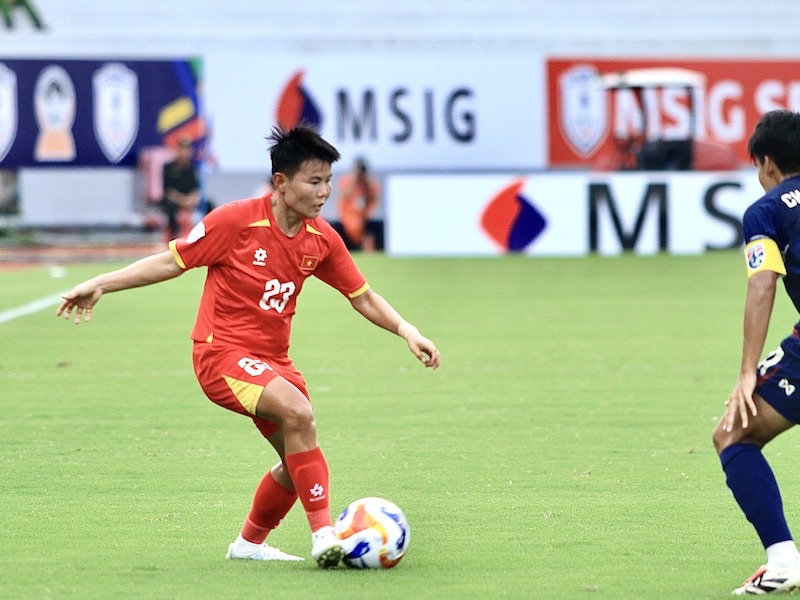 Bich Thuy va cac dong doi chua the tan dung co hoi. Anh: Mai Huong 