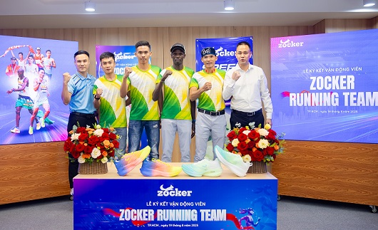 Zocker Running Team brings together many typical athletes of the Vietnamese running community. Photo: Dinh Thao