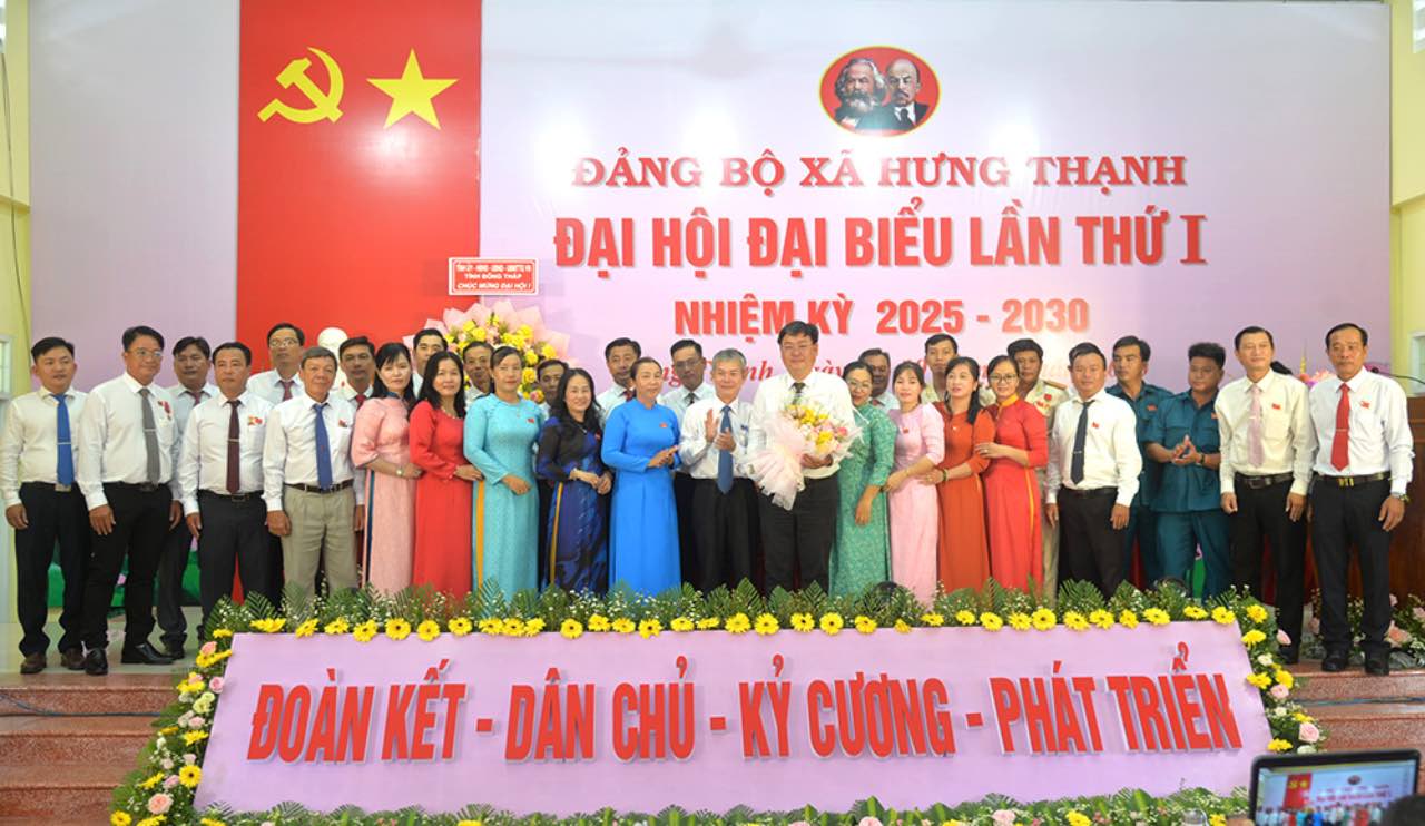 Ong Tran Hoang Phong duoc chi dinh giu chuc Bi thu Dang uy xa Hung Thanh, nhiem ky 2025 - 2030. Anh: Cong TTDT Dong Thap
