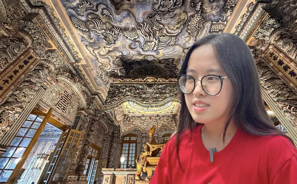 Lang Khai Dinhは、観光客の想像を絶する美しい建築で印象を与えます.