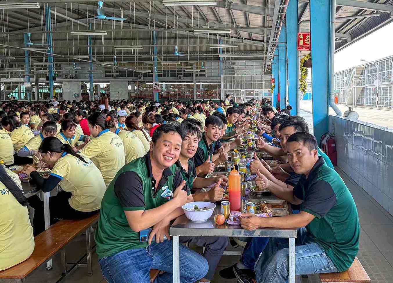 Bua com Cong doan tai Cong doan Bo phan My Tho.