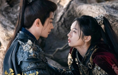 The couple in the movie "Cam Nguyet Nhu Ca". Photo: VieON