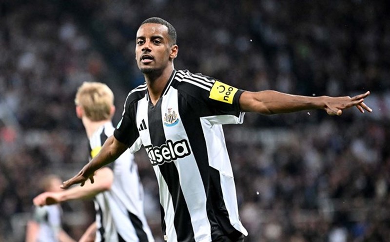 Alexander Isak is determined to leave Newcastle in the summer transfer window. Photo: AFP