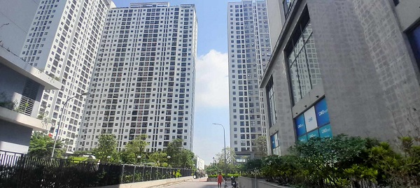 Social housing project in Hanoi. Photo: Xuyen Dong