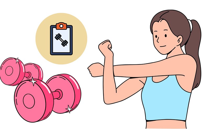 Controlled exercise helps increase strength, not causing stress on joints after the age of 50. Graphics: Thanh Thanh