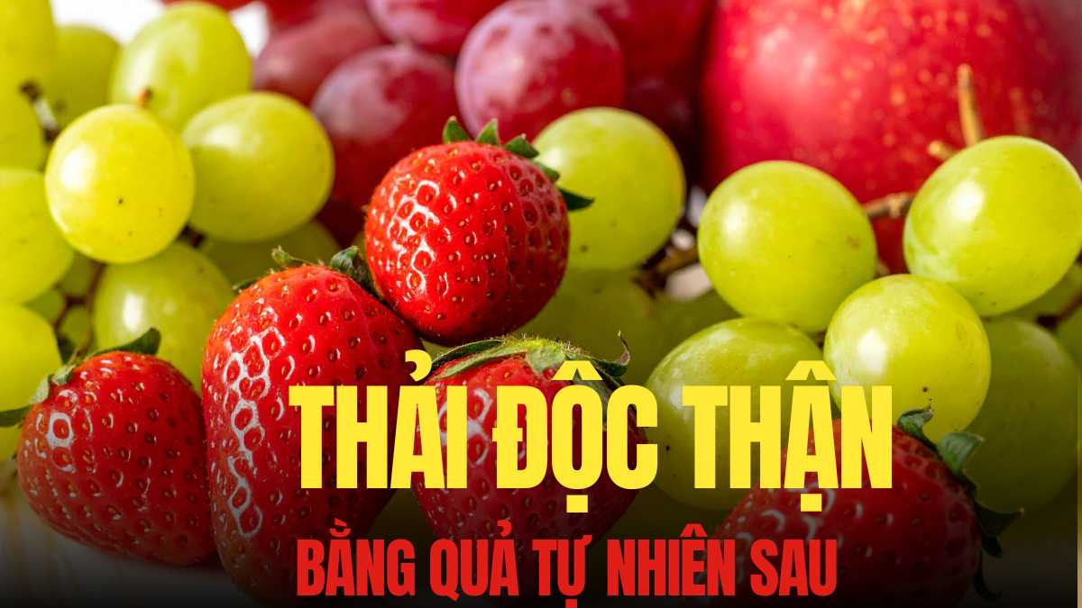 kidney detoxification does not require expensive supplements. Graphics: Tra My