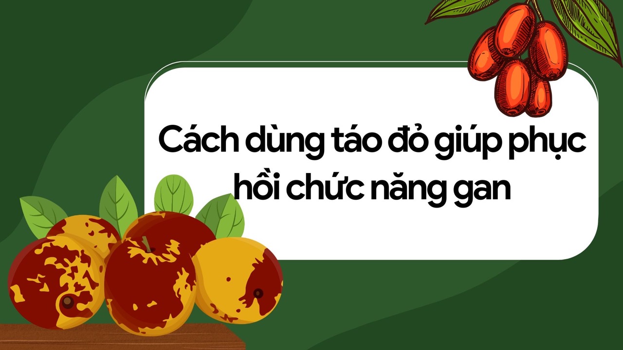 Red apples help restore liver function effectively. Graphic photo: Huong Son